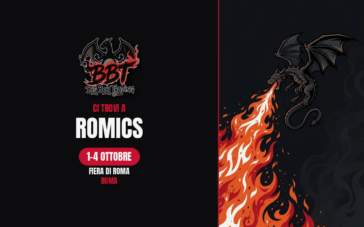 Romics 2026 — BBT attending: 1-4 October, Fiera di Roma